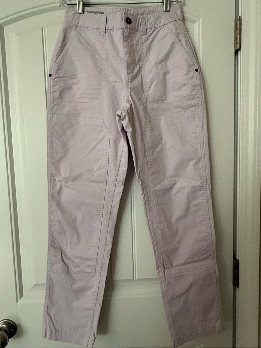 Stio Women’s Rivet Twill Carpenter Pant -Light Lavender Purple-size 4